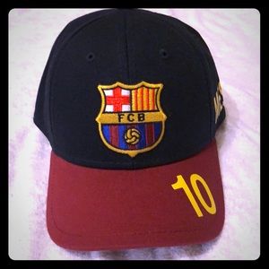 Messi hat not used